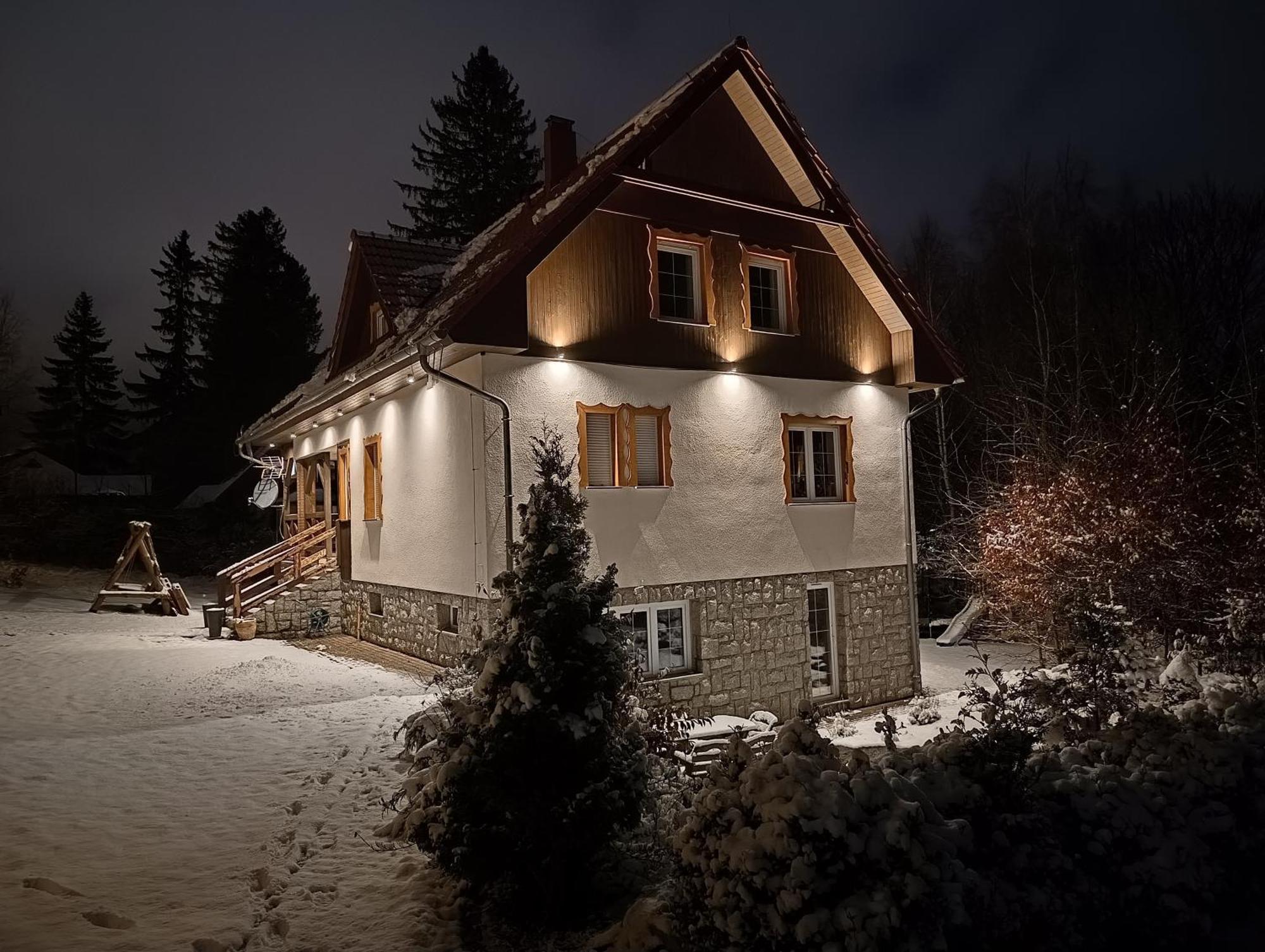 Villa Lupus - Apartament Z Prywatna Sauna Sklářská Poruba Exteriér fotografie